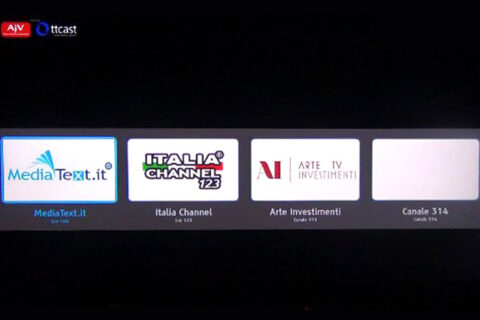 Mediatext.it HbbTV Smart TV